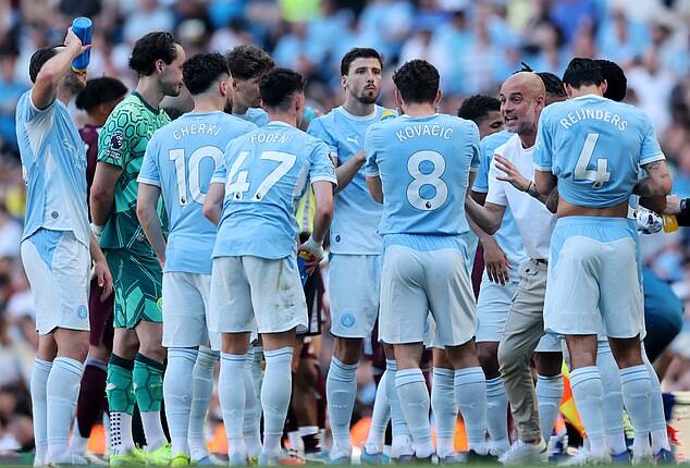 Villa were the eventual winners here on an afternoon that saw City play really well for 45 minutes and then go into summer hibernation