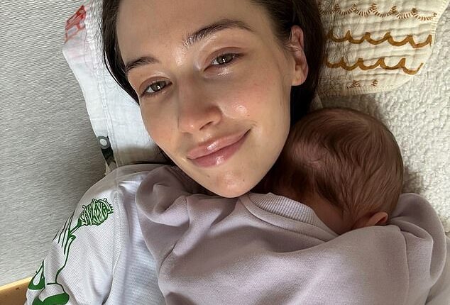 Pete Davidson's girlfriend Elsie Hewitt shed light on the 'sacrifice' of welcoming a child into the world as she celebrated her very first Mother's Day