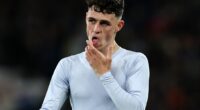 Manchester City's Phil Foden was left out of Thomas Tuchel's England squad for the World Cup this summer