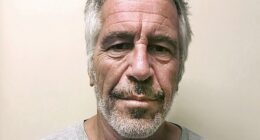 Surrey Police have urged people with information to come forward about claims of human trafficking and sexual assault linked to the Epstein files. Pictured: Jeffrey Epstein