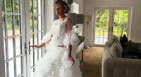 Paris Fury has shared her pride over her 'beautiful' daughter Venezuela as she posted pictures from the morning of her wedding to husband Noah Price