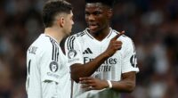 Federico Valverde and Aurelien Tchouameni were fined by Real Madrid after their training ground altercation this week