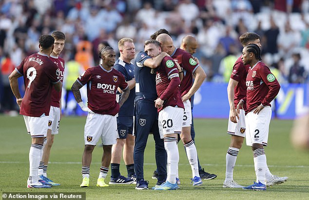 West Ham were relegated on the final day of the season despite beating Leeds 3-0