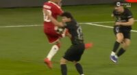 The ball struck Joao Neves' arm in the penalty area in PSG's clash with Bayern Munich