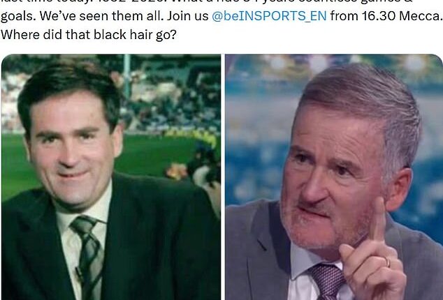 Richard Keys posted a farewell to Premier League football as he prepares to leave beIN Sports