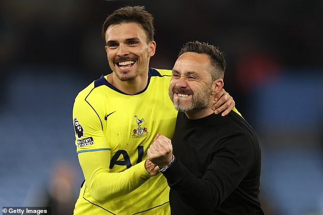 For his next trick, Roberto De Zerbi must banish Tottenham's wretched home form