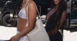 Rochelle Humes looked incredible as she posed with her lookalike sister Sophie Piper while on an influencer-laden Miami trip