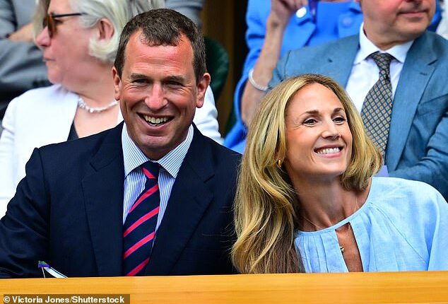 Princess Anne's son Peter Phillips and NHS nurse Harriet Sperling, pictured in the Royal Box at Wimbledon's Centre Court last year, will be married next weekend