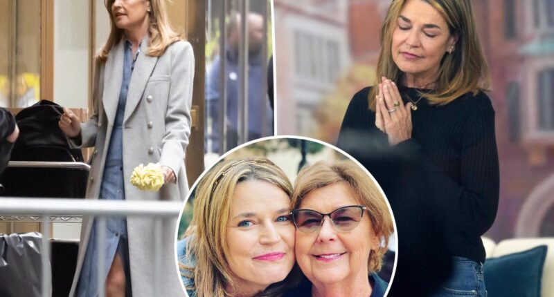 Savannah Guthrie abruptly leaves ‘Today’ mid-show