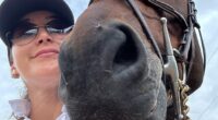 Gabriela Reutter, 29, is a professional show jumper living in Wellington, Florida