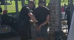 A man was taken into custody by secret service agents at Donald Trump's Florida golf course