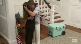 A hug Amanda Batula shared with West Wilson long before their secret romance was revealed has left viewers uncomfortable