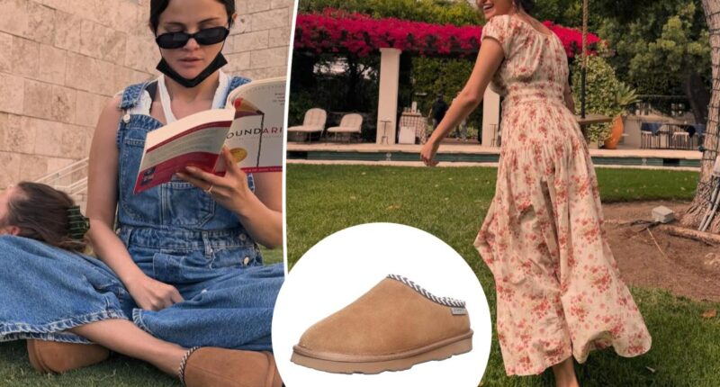 Selena Gomez wore $69 Bearpaw slippers that look just like Uggs