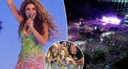 Shakira packs Brazil's Copacabana Beach with 2 million fans in huge free concert