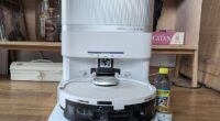 The Shark PowerDetect UV Reveal - complete with cleaning solution and an odour control puck