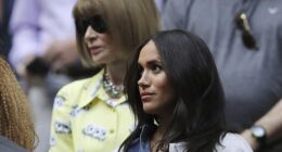 Anna Wintour is said to have turned against Meghan in 2019 when she collaborated with then British Vogue editor Edward Enninful on a ‘Forces for Change’ issue of the magazine