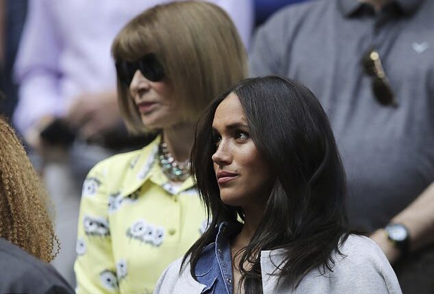 Anna Wintour is said to have turned against Meghan in 2019 when she collaborated with then British Vogue editor Edward Enninful on a ‘Forces for Change’ issue of the magazine