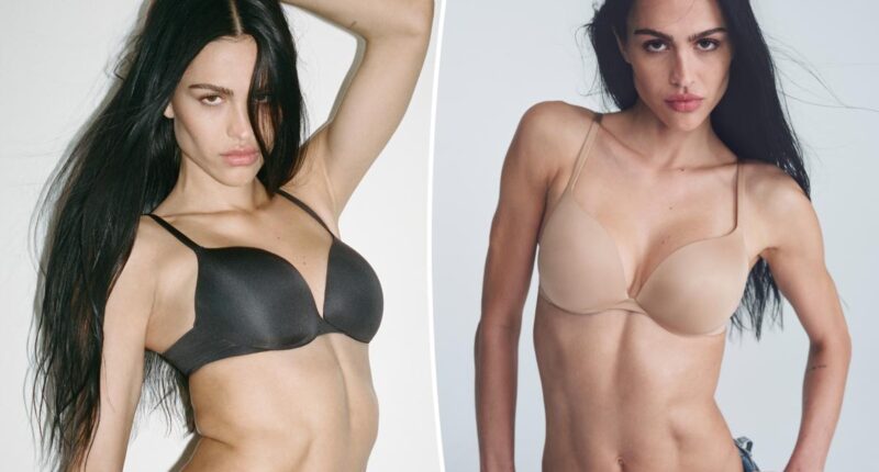 Skims drops new T-shirt bra with Amelia Gray campaign