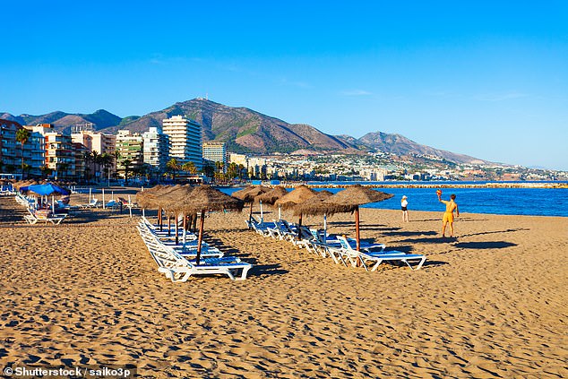 File photo: Fuengirola city beach on Spain's Costa del Sol