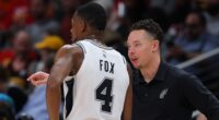 Spurs Coach Reveals De’Aaron Fox Injury Update