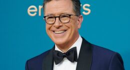 Stephen Colbert has revealed his most 'distracting' crush on an A-list guest as he prepares to bid farewell to his talk show after 11 seasons