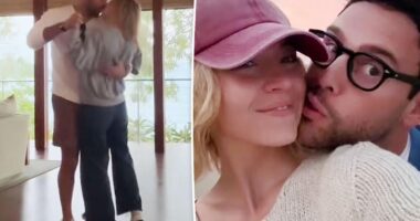 Sydney Sweeney and Scooter Braun look more in love than ever in PDA-packed video