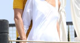 TOWIE's Jake Hall's childhood sweetheart Chloe Lewis responded to a post honouring the late star days after his death aged 35 (Jake and Chloe pictured in 2015)