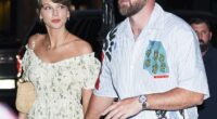 Taylor Swift, 36, and fiance Travis Kelce, 36, were pictured enjoying a date night on Friday, ahead of their upcoming July wedding