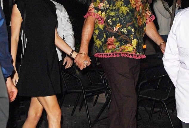 Taylor Swift and Travis Kelce were the image of romantic bliss when they were glimpsed on a Friday night out in New York as their wedding date nears