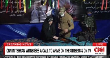 An inside source within Iran has exposed the grim reality behind these public weapon-training drives, warning that the regime is arming its fanatical base to crush domestic rebellion