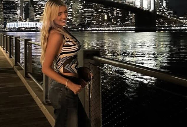Vernon Kay and Tess Daly's youngest child enjoyed dinner at one of New York's best restaurants on Tuesday, just days after the couple confirmed their 22-year marriage is over