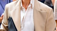 Meryl Streep during filming for The Devil Wears Prada 2