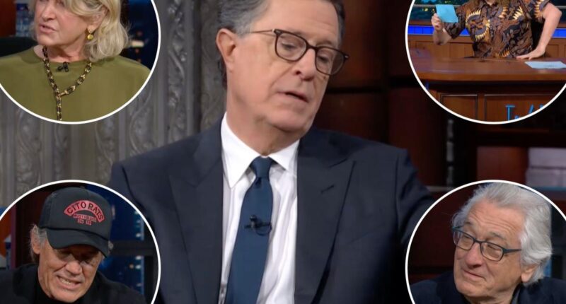 'The Late Show' brings out A-list stars to give Stephen Colbert his viral 'Questionert'