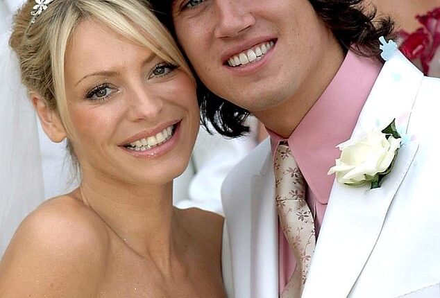 Tess Daly and Vernon Kay on their wedding day in 2003. There was no doubting that they were head over heels in love, writes Katie Hind