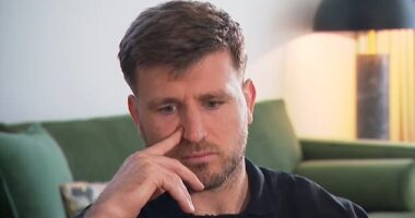 Jai Arrow is pictured breaking his silence on Wednesday night, just hours after the footy world was shattered by the news he has motor neurone disease