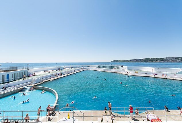 The Jubilee Pool in Penzance has a second, smaller, geothermally heated pool