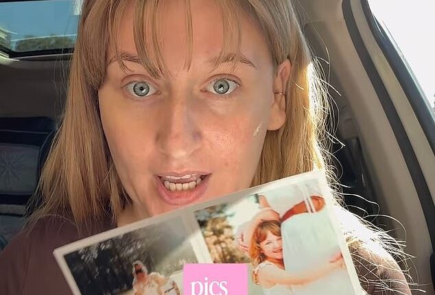 Perth mother Charlene recently popped by the Kmart Photo Centre and shared a video about her discovery that you can print out images with Polaroid-style frames