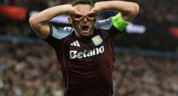‘He is very intelligent,’ says Villa manager Unai Emery of his captain John McGinn. ‘Adapting to play at the highest level was an effort for him... but he has done it'