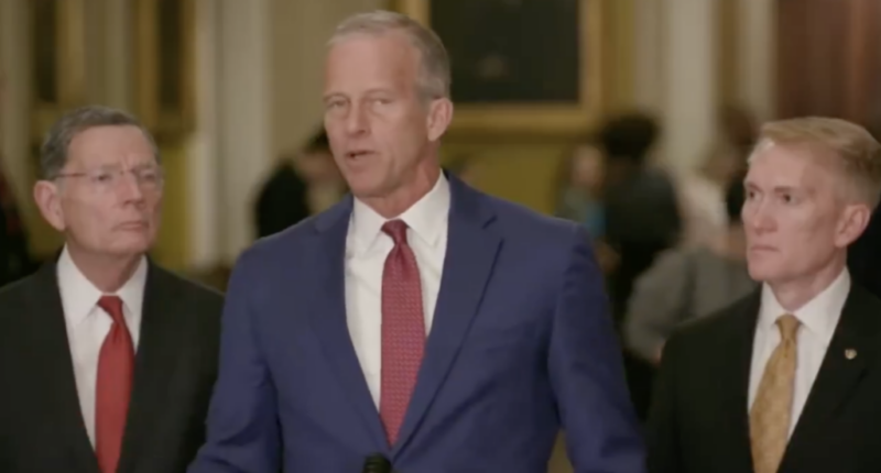 Senate Majority Leader John Thune.