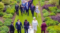 Tom Daley has shared some very candid and previously unseen wedding snaps (pictured) as he celebrates his ninth anniversary with husband Dustin Lance Black