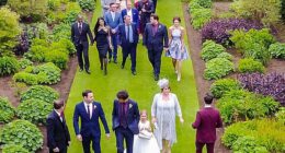 Tom Daley has shared some very candid and previously unseen wedding snaps (pictured) as he celebrates his ninth anniversary with husband Dustin Lance Black