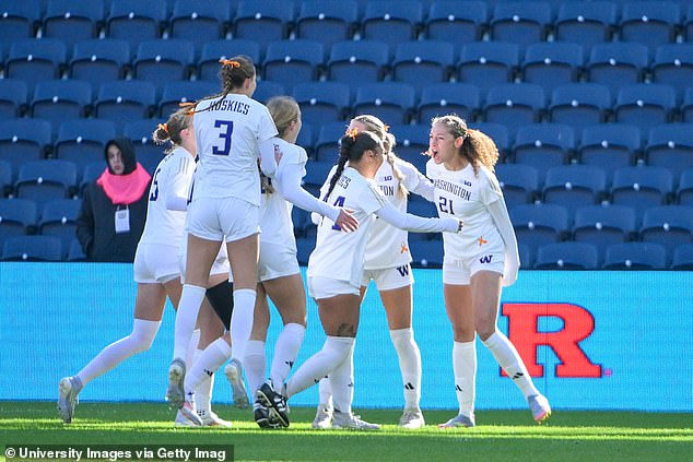 University of Washington's women's soccer team lost to a group of under-14 boys last week