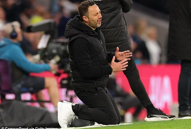 Roberto De Zerbi had brought renewed vigour to Tottenham but Spurs continue to self-sabotage in alarming fashion
