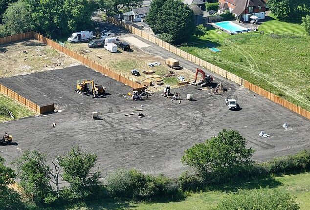 WEST SUSSEX: Work involving heavy machinery started at a site in the picturesque village of West Chiltington, Horsham, on Friday and carried on throughout the weekend