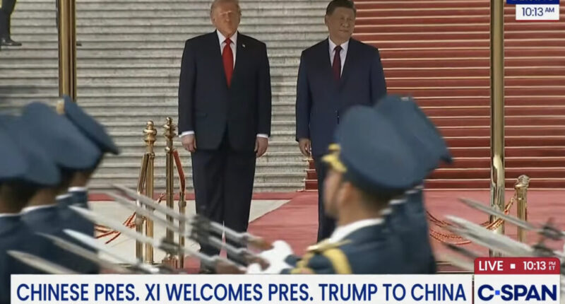 Trump Flies Home From China With Hints Of Outlines Of Promises