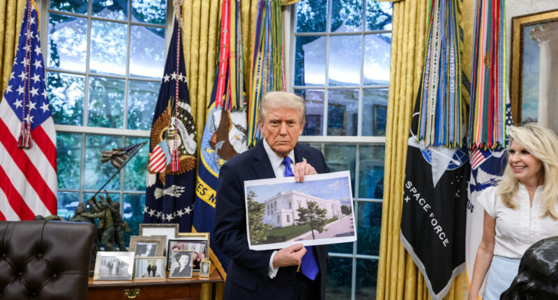 Trump Says Ballroom Roof Will Host ‘Drone Empire’ to Defend D.C. – The National Pulse