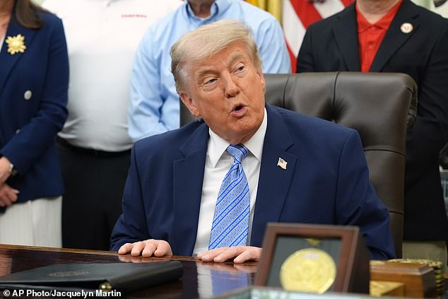 President Donald Trump celebrated Stephen Colbert's final show by comparing him to a 'dead person' with 'no talent'