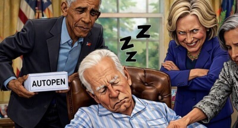 Trump posts wild new AI picture trolling Biden, Obama and Clinton