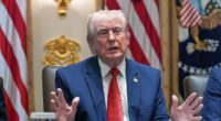 President Donald Trump revealed the the mysterious 'present' given to the United States from the Iranians the US is negotiating with to try to end the war during his Cabinet meeting Thursday