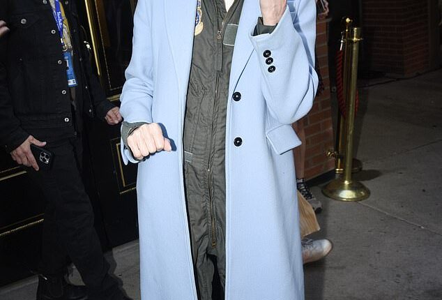 The Department of Justice has reportedly launched a criminal investigation into E Jean Carroll, the former New York magazine writer who accused President Donald Trump of sexual assault (pictured last year)